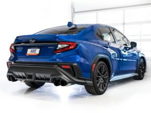 Subaru WRX Performance Exhaust - AWE Tuning - Cat Back Touring - Diamond Black - `22-`27